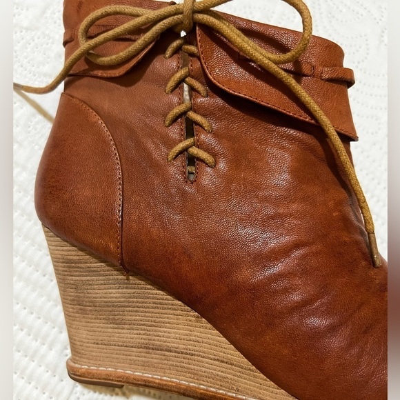 LEATHER MATT BERNSON SPECIAL PROJECT BOOT BOOTIES SZ 8.5 - Picture 3 of 11